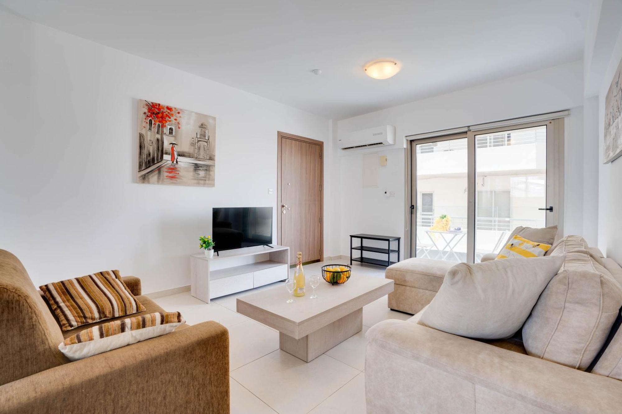 Lemon Paradise City Centre 200M From Beach 拉纳卡 外观 照片
