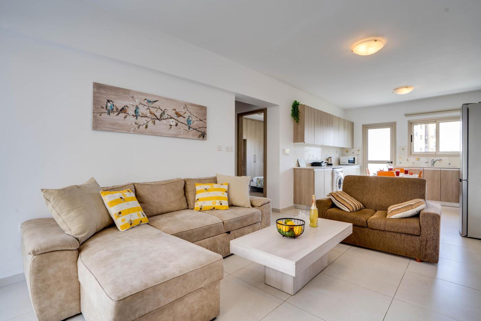 Lemon Paradise City Centre 200M From Beach 拉纳卡 外观 照片